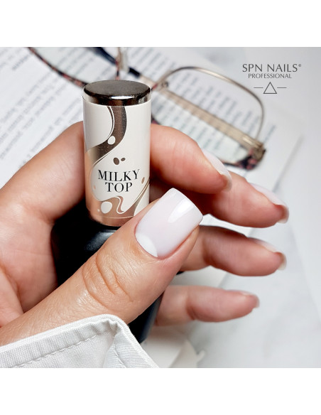 Top hybrydowy Milky Top UV LaQ 8 ml