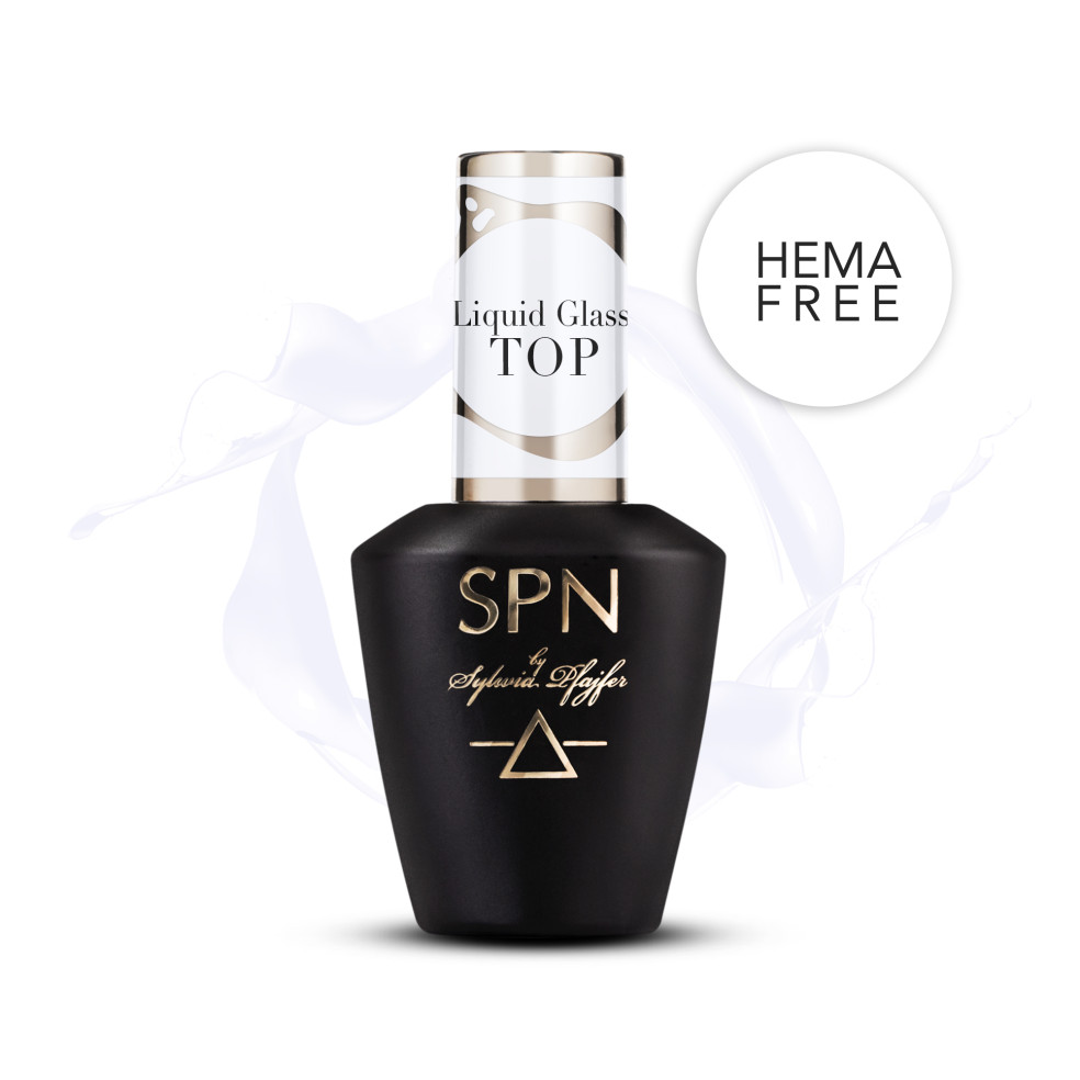 Butelka z topem hybrydowym Liquid Glass TOP