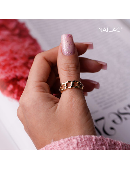 Baza kauczukowa Glammy Base Milk&Purple NaiLac 7ml