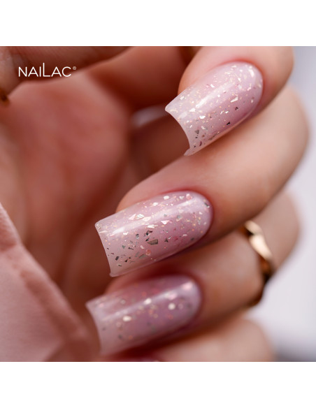 Baza kauczukowa Glammy Base Powder&Rouge NaiLac 7ml