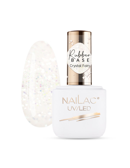 Rubber Base Crystal Fairy NaiLac 7ml