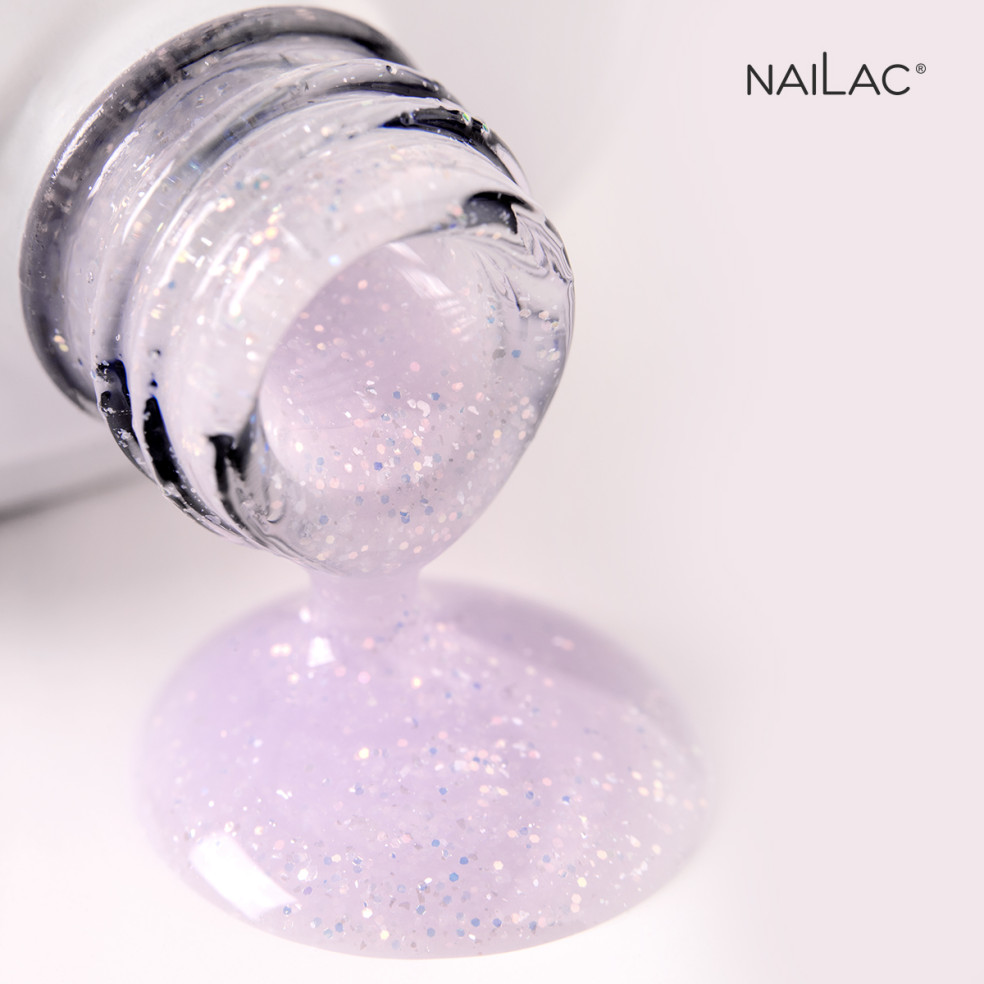 Rubber Base Crystal Unicorn NaiLac 7ml Rubber Base Crystal Unicorn NaiLac 7ml
