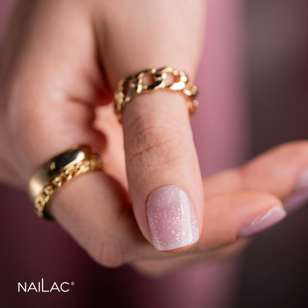 Rubber Base Crystal Unicorn NaiLac 7ml