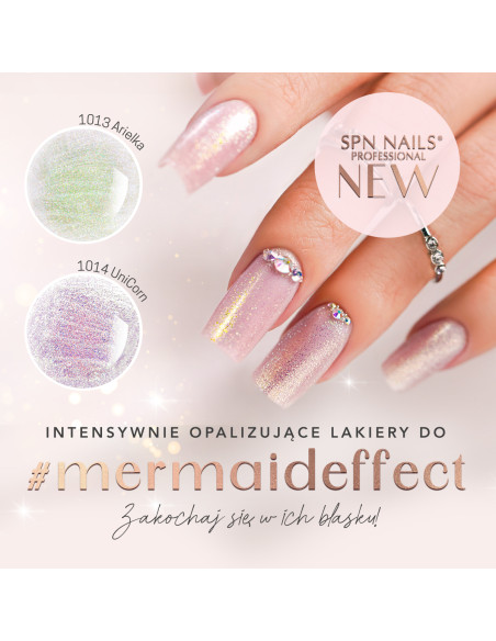 Lakier hybrydowy 1013 Arielka UV LaQ 8ml