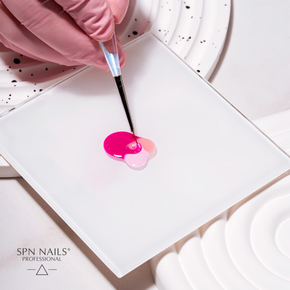 Nail Art color mixing pad Nail Art color mixing pad