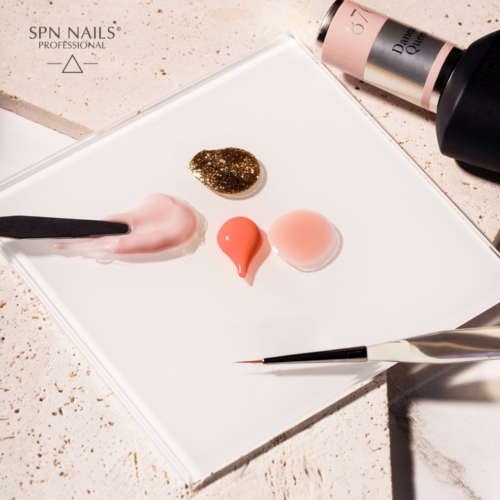 Nail Art color mixing pad Nail Art color mixing pad