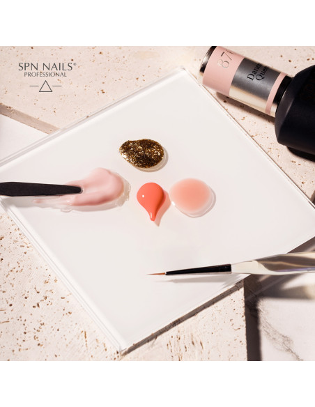 Nail Art color mixing pad