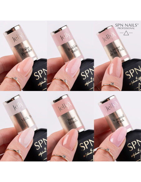 SPN Nails - Gel in a bottle JellyX Baby Powder 8 ml