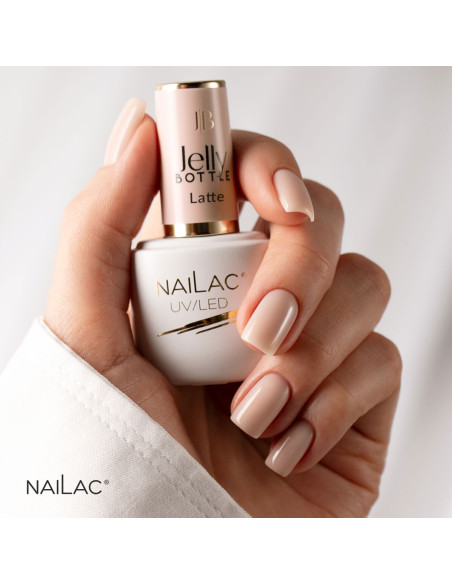 Jelly Bottle Latte NaiLac 7ml