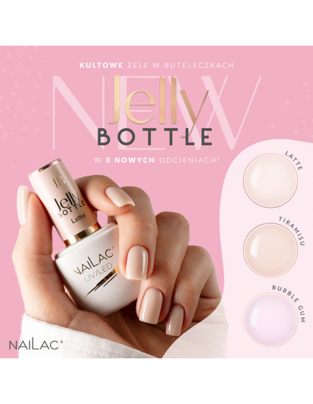 Żel w butelce Jelly Bottle Bubble Gum NaiLac 7ml