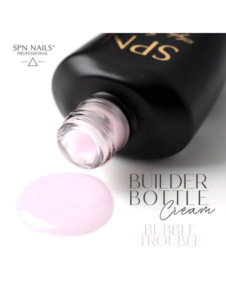 SPN Nails - Żel w butelce Builder Bottle Cream - Bubble Trouble 10ml