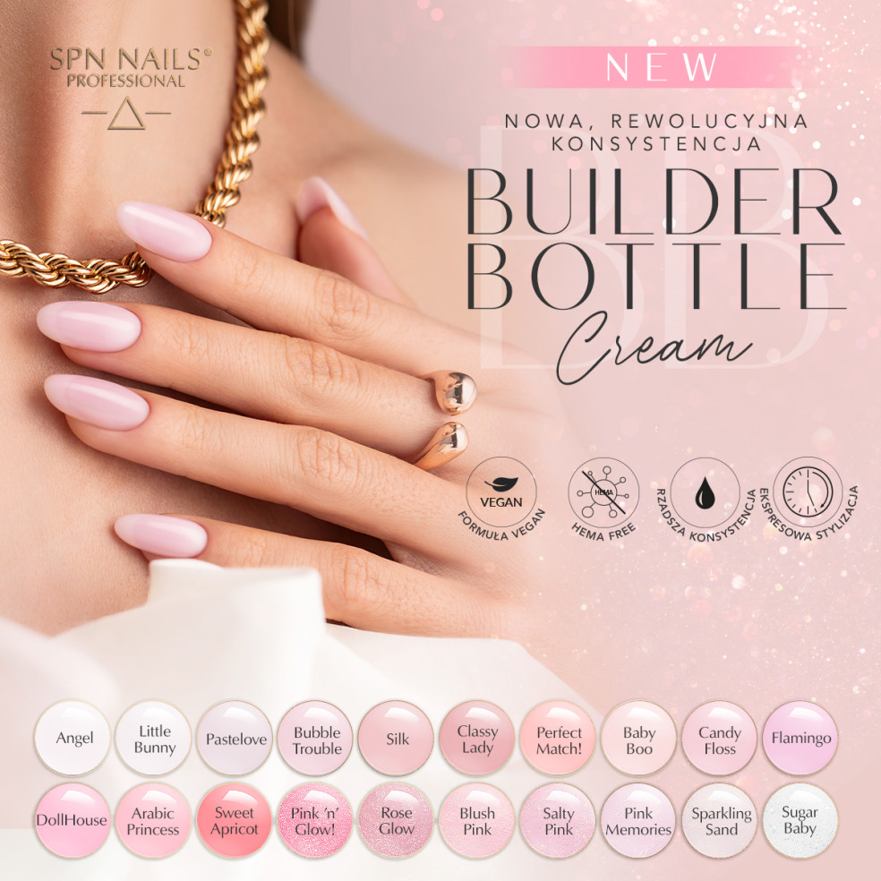 SPN Nails - Builder Bottle Cream -...