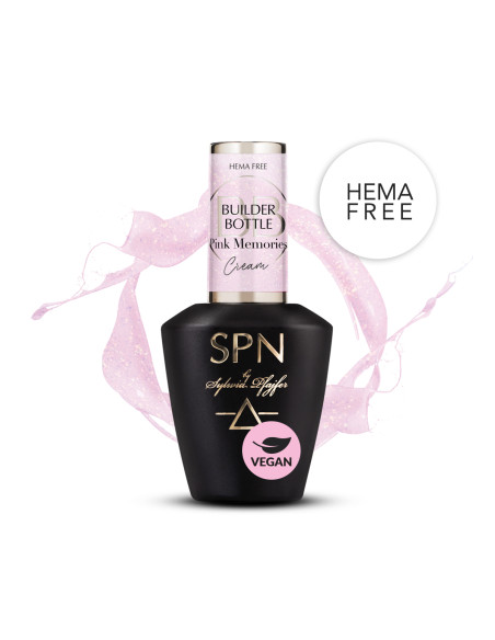 SPN Nails - Builder Bottle Cream - Pink Memories 10ml