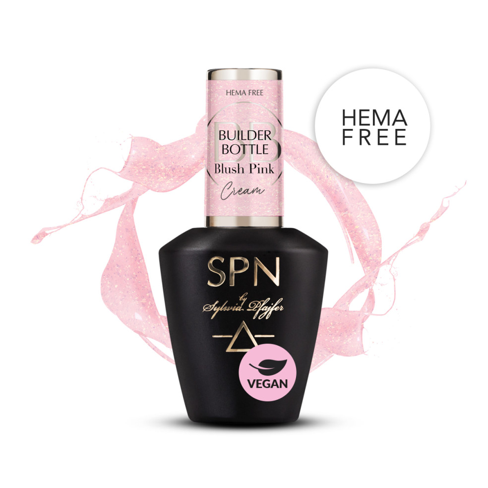 SPN Nails - Builder Bottle Cream - Blush Pink 10ml