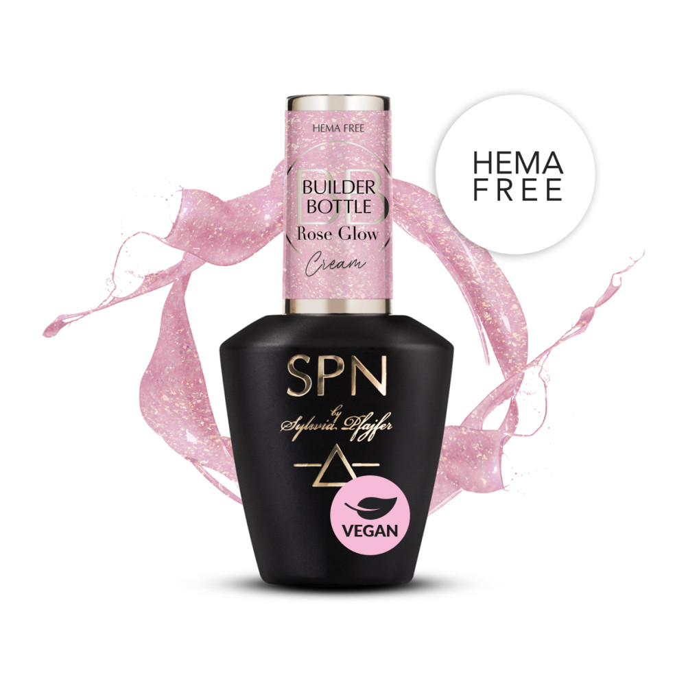 SPN Nails - Builder Bottle Cream - Rose Glow 10ml