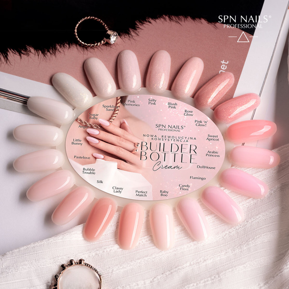 Color chart Builder Bottle Cream