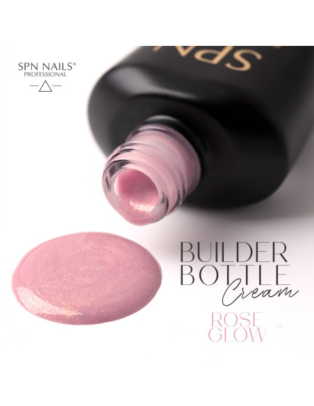 SPN Nails - Żel w butelce Builder Bottle Cream - Rose Glow 10ml