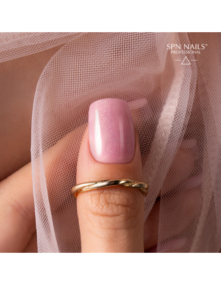 SPN Nails - Builder Bottle Cream - Pink 'n' Glow! 10ml