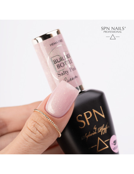 SPN Nails - Builder Bottle Cream - Salty Pink 10ml
