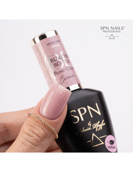 SPN Nails - Żel w butelce Builder Bottle Cream - Rose Glow 10ml