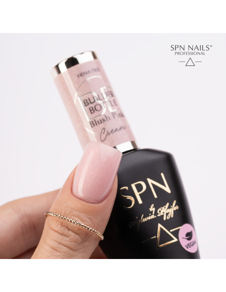 SPN Nails - Żel w butelce Builder Bottle Cream - Blush Pink 10ml