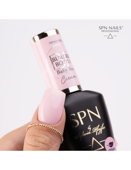 SPN Nails - Builder Bottle Cream -  Baby Boo 10ml