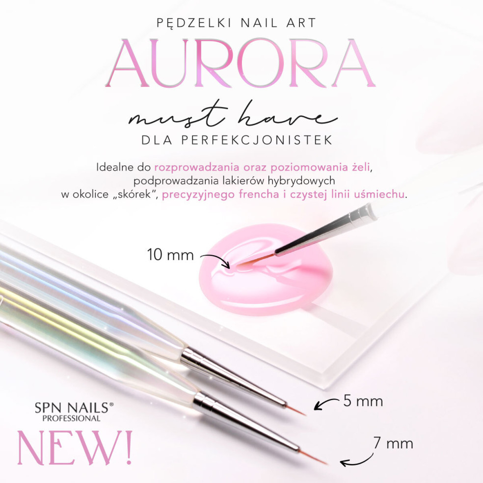 Brush Nail Art Aurora 7 Brush Nail Art Aurora 7