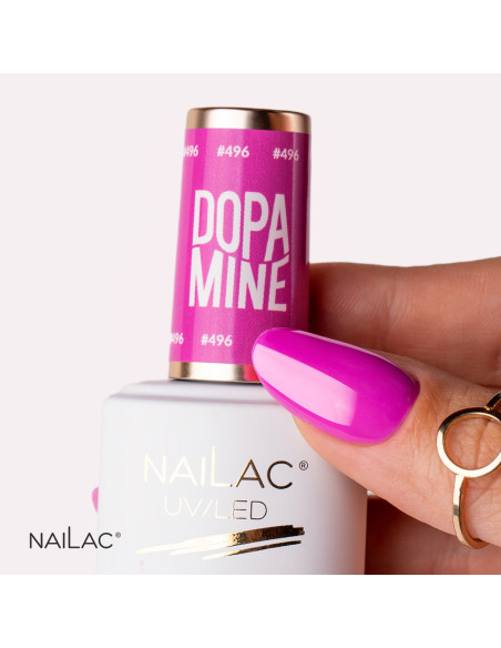 #496 Lakier hybrydowy NaiLac 7ml