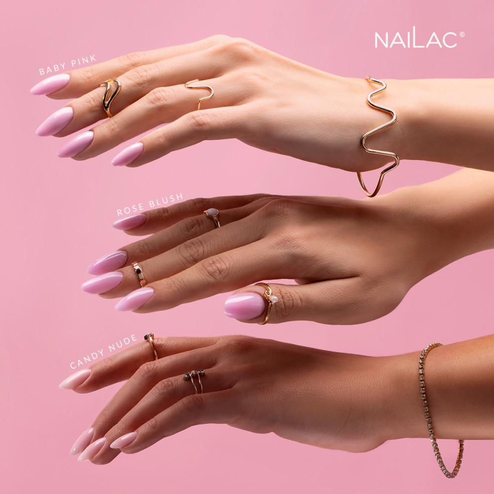 NaiLac easyGel Rose Blush 15g NaiLac easyGel Rose Blush 15g