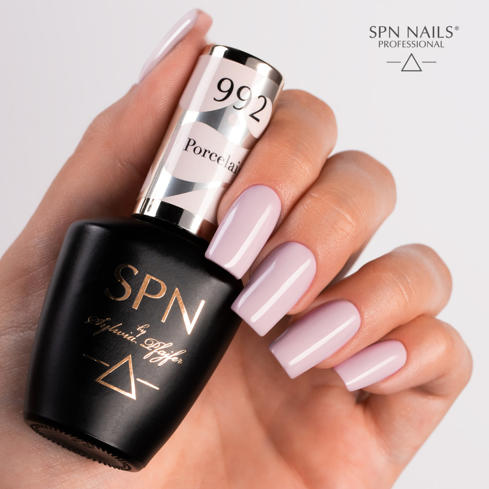 Lakier hybrydowy 992 Porcelain UV LaQ...