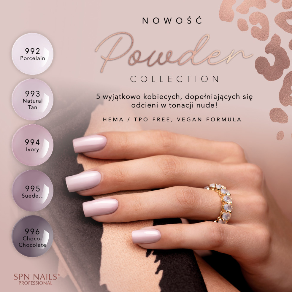 Lakier hybrydowy 995 Suede... UV LaQ 8ml