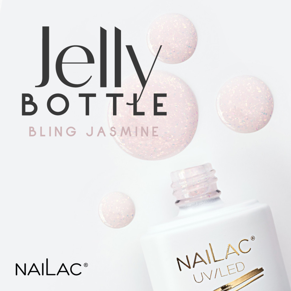 Żel w butelce Jelly Bottle Bling Jasmine NaiLac 7ml