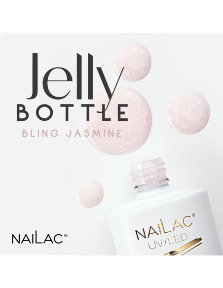 Żel w butelce Jelly Bottle Bling Jasmine NaiLac 7ml
