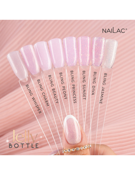 Żel w butelce Jelly Bottle Bling Sunset NaiLac 7ml