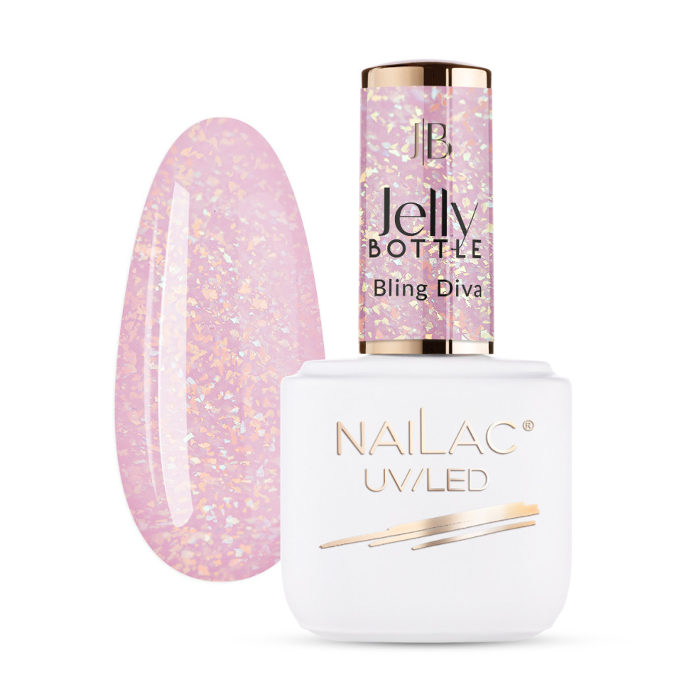 Żel w butelce Jelly Bottle Bling Diva NaiLac 7ml