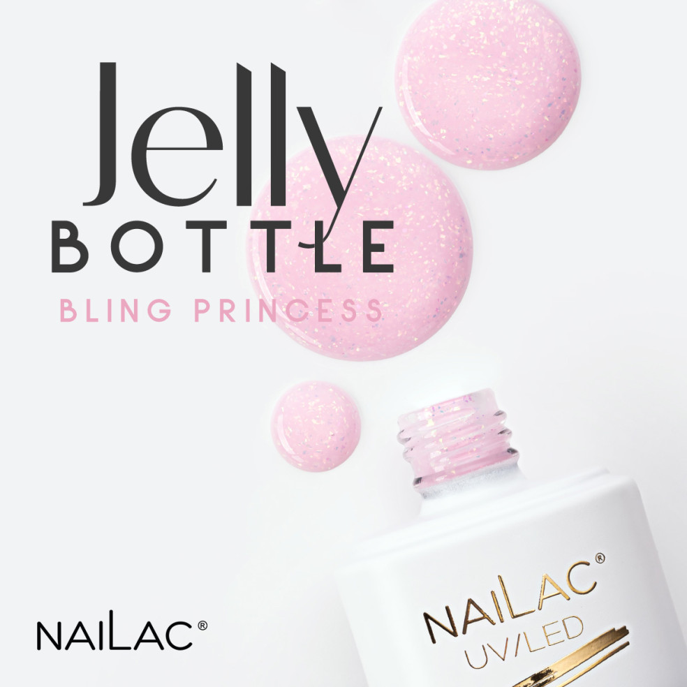 Żel w butelce Jelly Bottle Bling Princess NaiLac 7ml