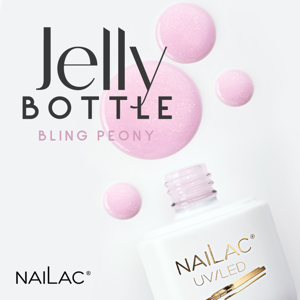 Żel w butelce Jelly Bottle Bling Peony NaiLac 7ml