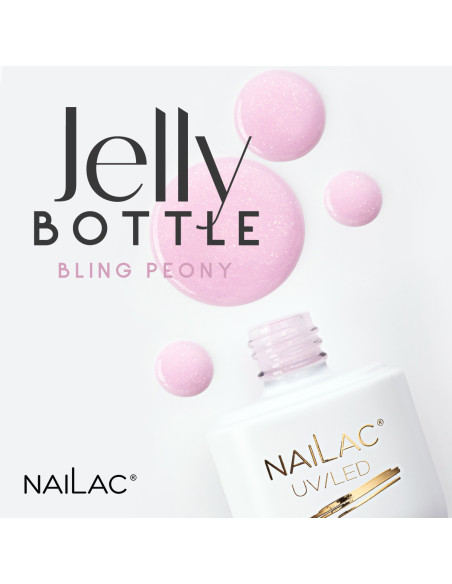 Jelly Bottle Bling Peony NaiLac 7ml