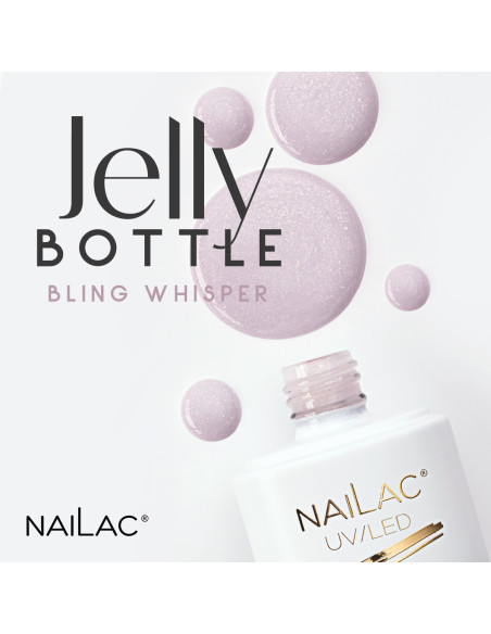 Żel w butelce Jelly Bottle Bling Whisper NaiLac 7ml