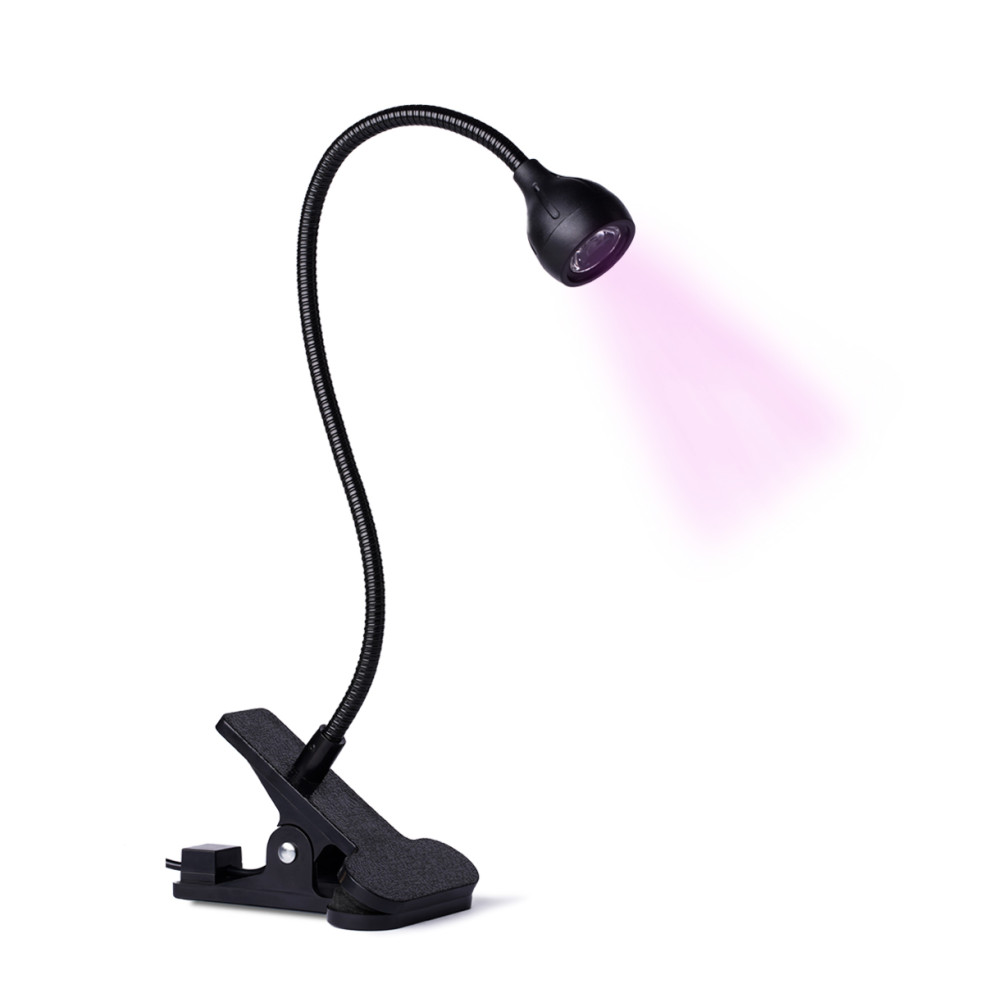Lampka biurkowa UV LED 5W Black