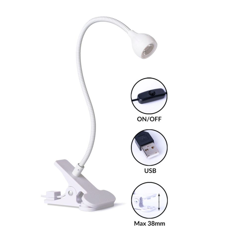 Lampka biurkowa UV LED 5W White Lampka biurkowa UV LED 5W White