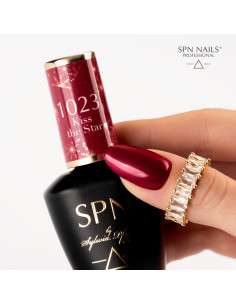 Lakier hybrydowy 1023 Kiss the Star UV LaQ 8ml SPNM Nails 2