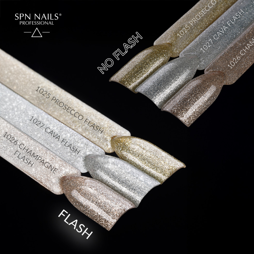 1025 Prosecco FLASH UV LaQ 8ml 1025 Prosecco FLASH UV LaQ 8ml