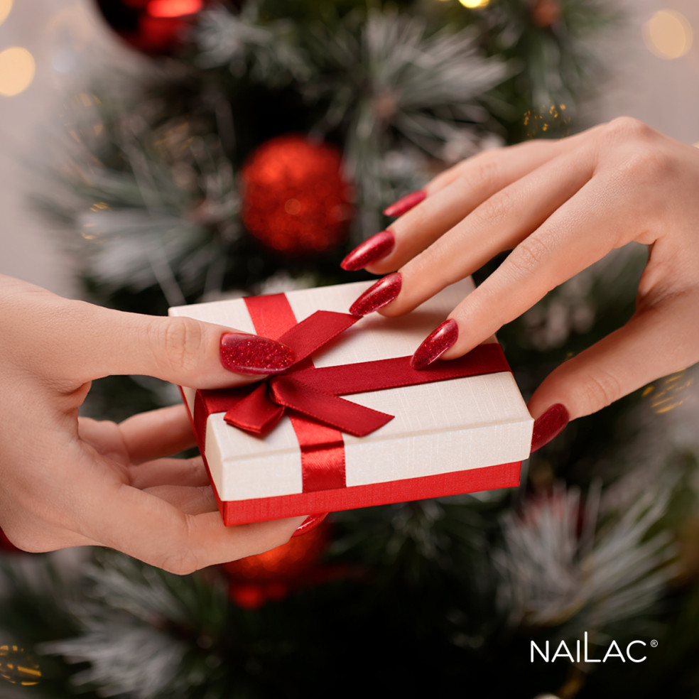 Lakier hybrydowy Holly Glitter NaiLac... Lakier hybrydowy Holly Glitter NaiLac...