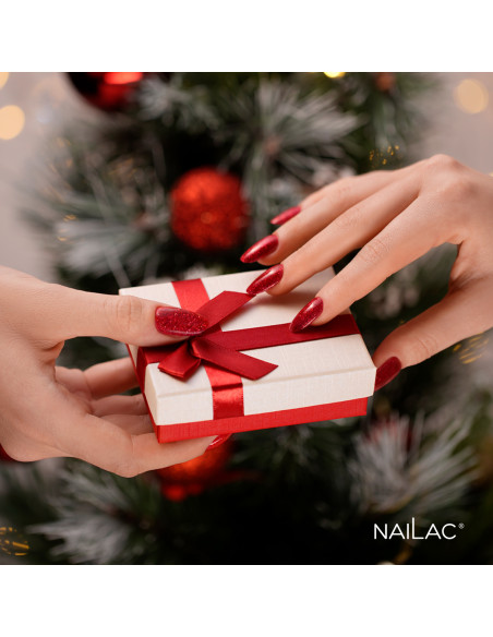 Hybrid polish Holly Glitter NaiLac 7ml