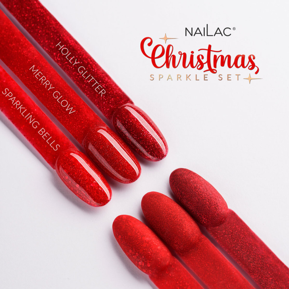 Lakier hybrydowy Merry Glow NaiLac 7ml Lakier hybrydowy Merry Glow NaiLac 7ml