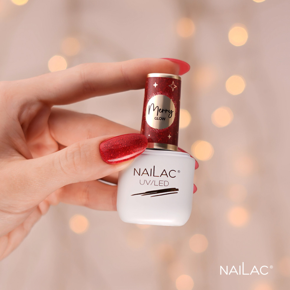 Hybrid polish Merry Glow NaiLac 7ml Hybrid polish Merry Glow NaiLac 7ml