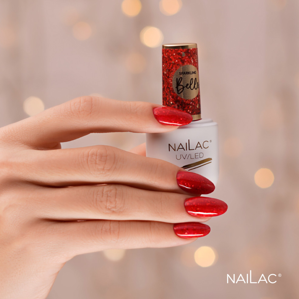 Hybrid polish Sparkling Bells NaiLac 7ml
