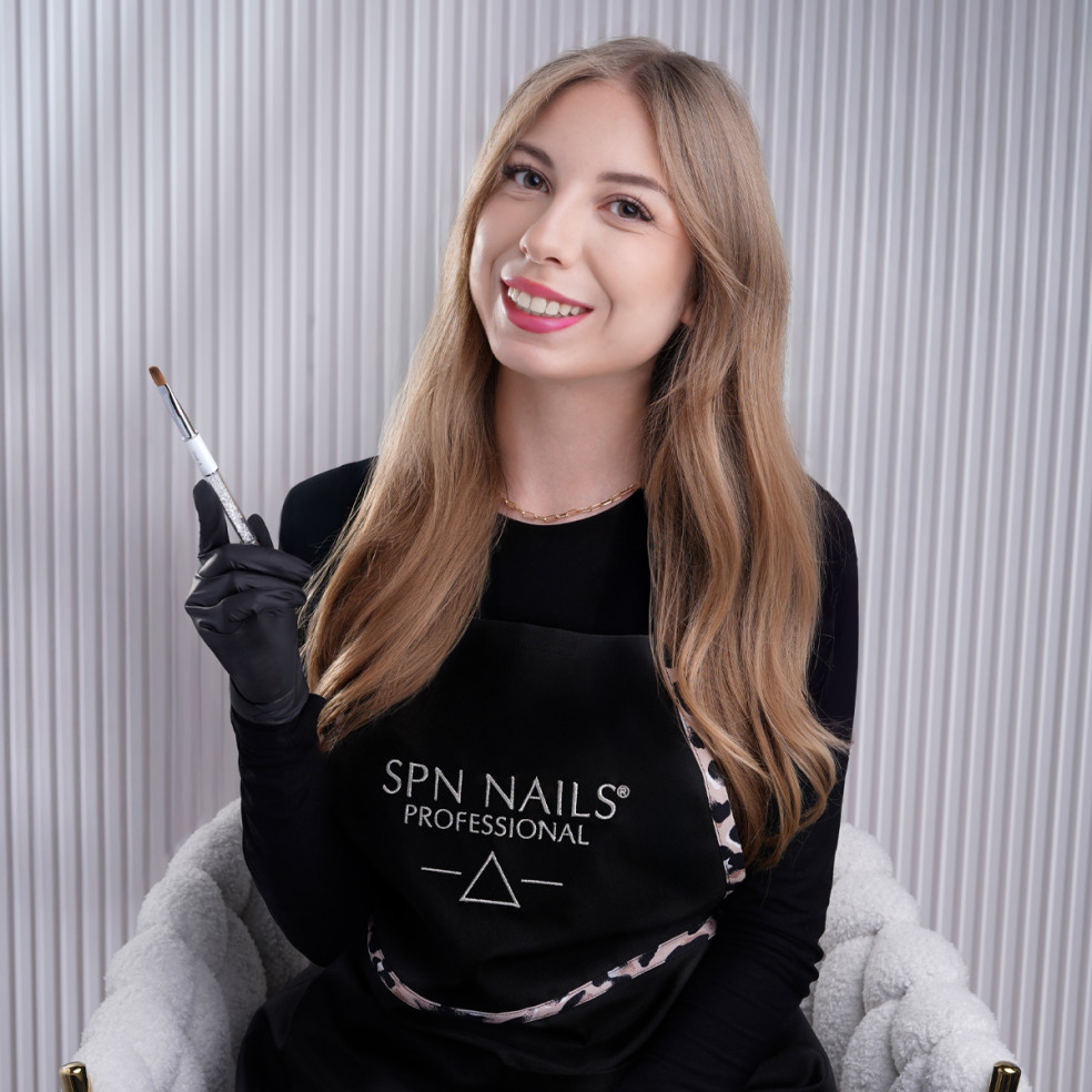 SPN Nails apron with animal print