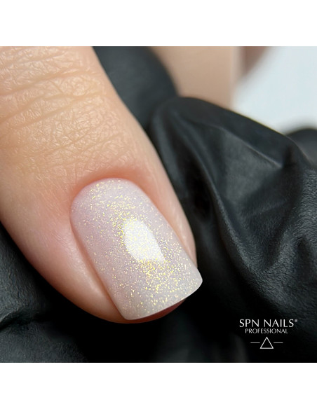 SPN Nails - Żel w butelce Builder Bottle Cream - Sparkling Sand 10ml